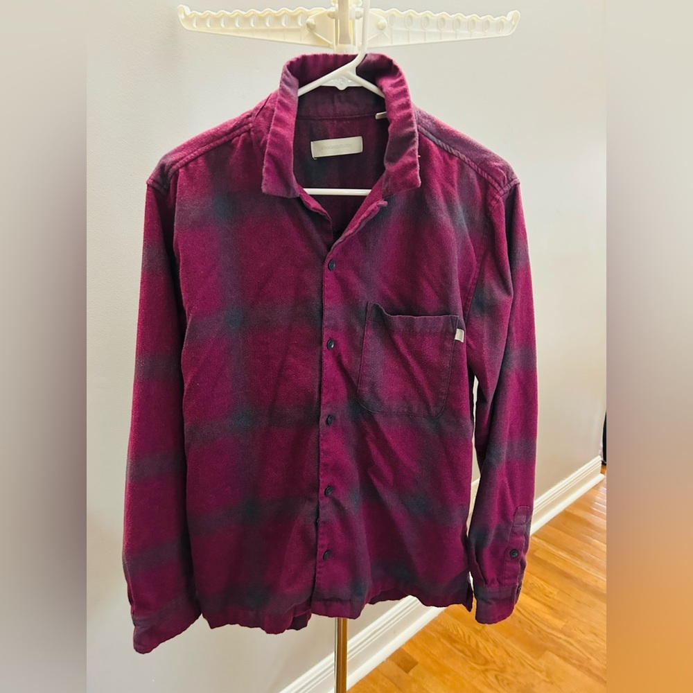 Urban Outfitters’ Standard Cloth Plaid Flannel Button-Up Shirt